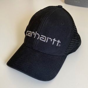 Mens Carhartt Baseball Cap - Black - OS